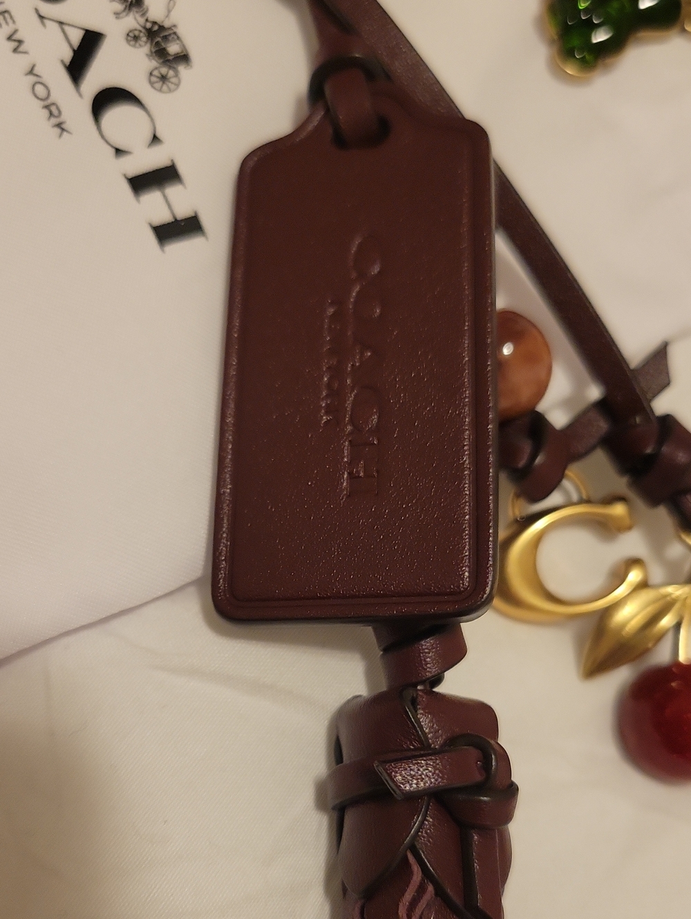 NWOT Coach Bag Charm Bundle -All 3 - Picture 4 of 14
